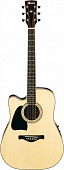 Ibanez AW3000LECE-NT электроакустическая гитара дредноут левосторонняя
