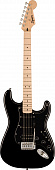 Fender Squier Sonic Strat HSS MN Black электрогитара, цвет черный