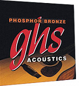 GHS Strings STRINGS S315 PHOSPHOR BRONZE набор струн для акустической гитары, 11-50