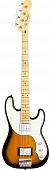 Fender Modern Player Tele Bass MN 2TSB бас гитара, цвет 2-х цветный санбёрст