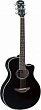Yamaha APX-700II BL электроакустическая гитара со звукоснимателем, цвет черный