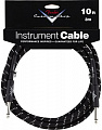 Fender Custom Shop 10 Instrument Cable Black Tweed инстументальный кабель, 3 м