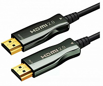 Wize AOC-HM-HM-10M  кабель HDMI оптический, 10 метров, черный