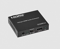 AVCLINK FC-24 де-эмбеддер аудио из HDMI. Вход: 1 x HDMI. Выходы: 1 х HDMI, 1 х оптический SPDIF, 1 x стерео jack 3.5 мм. Максимальное поддерживаемое разрешение: 2160@60Гц.