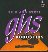GHS 345 Silk&Steel™ набор струн для акустической гитары, 10-42