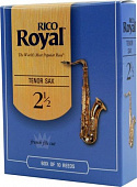 Rico RKB1025  трости для тенор-саксофона, Royal (2 1/2), 10 шт. В пачке