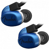 Fender CXA1 IE Mic/3-Button Blue внутриканальные наушники с гарнитурой, цвет голубой
