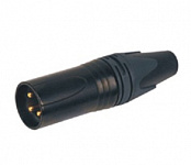 Xline Cables RCON XLR M 16 разъем XLR-M кабельный никель 3pin Цвет: черный