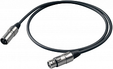 Proel Bulk250LU5 микрофонный кабель, XLR-XLR, длина 5 метров