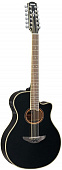 Yamaha APX-700II-12 BL электроакустическая гитара, 12 струн