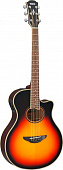 Yamaha APX-700II VSB акустическая гитара со звукоснимателем, цвет Vintage Sunburst