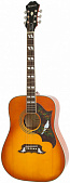 Epiphone Dove Pro Acoustic/Electric W/Fishman Vintage Brown Sunburst электроакустическая гитара 