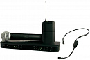 Shure BLX1288E/P31 двухканальная радиосистема с ручным передатчиком
