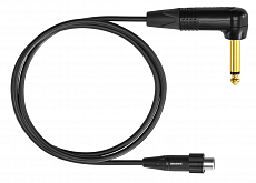 Shure WA307 инструментальный кабель мини TA4F с фиксатором/угловой 6.3 мм Jack, 0.9 м