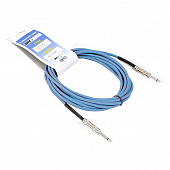 Invotone ACI1001B инструментальный кабель, длина 1 метр, цвет синий