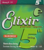 Elixir 15435 NanoWeb струна для бас-гитары 135L