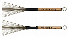 Vic Firth LB  Legacy Brush металлические щётки, деревянные ручки
