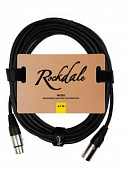 Rockdale MC001.20 микрофонный кабель с разъёмами XLR для балансных соединений, длина 6.5 метров