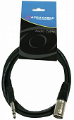 American DJ AC-XM-J6S/3 кабель стерео "джек" - XLRF, 3 метра, цвет черный