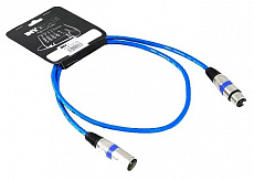 Invotone ACM1101B микрофонный кабель, длина 1 метр, синий