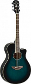 Yamaha APX600OBB электроакустическая гитара, цвет изумрудный бёрст