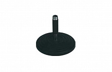 Roxtone MS026 Black мини-микрофонная настольная стойка, прямая 6 см, цвет черный