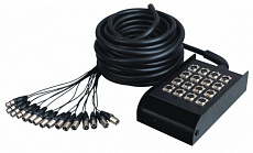 Roxtone STB009-C25 кабель многожильный со сценической коробкой, 25 метров