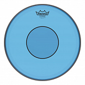 Remo P7-0314-CT-BU  14"Powerstroke 77 пластик для барабана прозрачный, двойной, синий