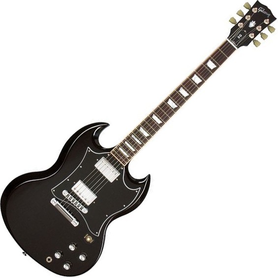 Gibson SG Standard Ebony электрогитара с кейсом