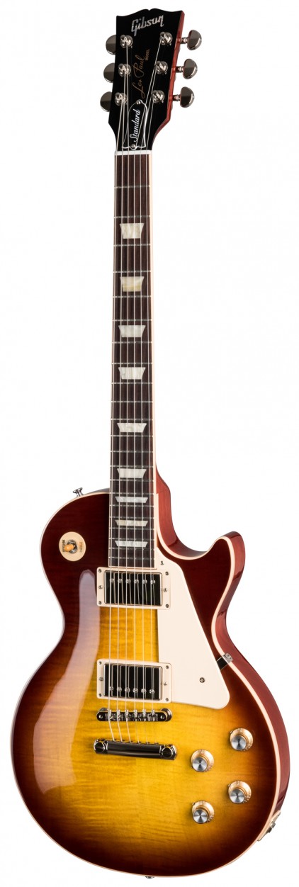 Gibson 2019 Les Paul Standard '60S Iced Tea электрогитара, цвет санберст, в комплекте кейс