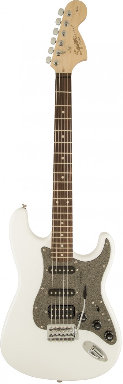 Fender Squier Affinity Stratocaster HSS LRL Olympic White электрогитара, цвет белый