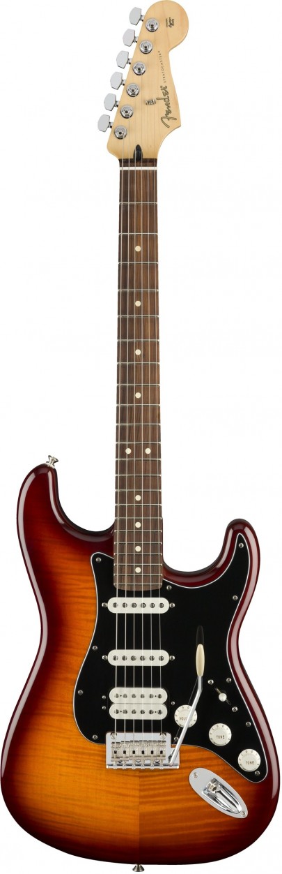 Fender Player Strat HSS PLSTP PF TBS электрогитара, цвет санберст