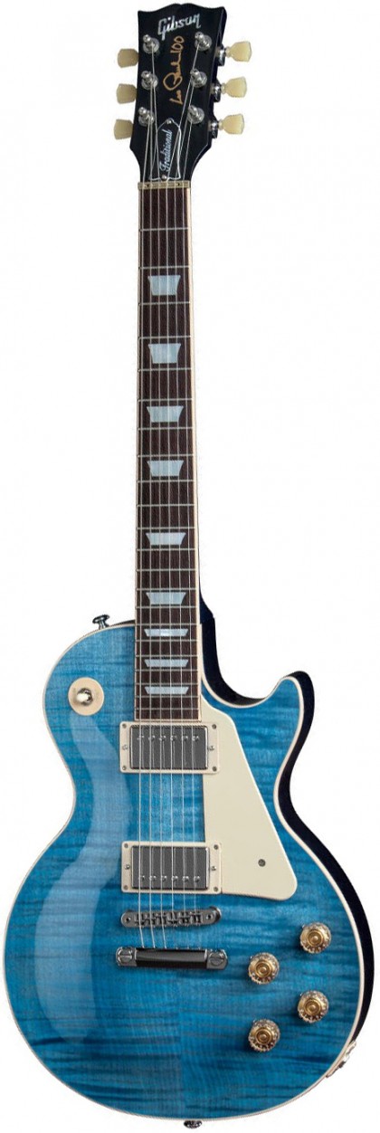 Gibson USA Les Paul Traditional 2015 Ocean Blue электрогитара