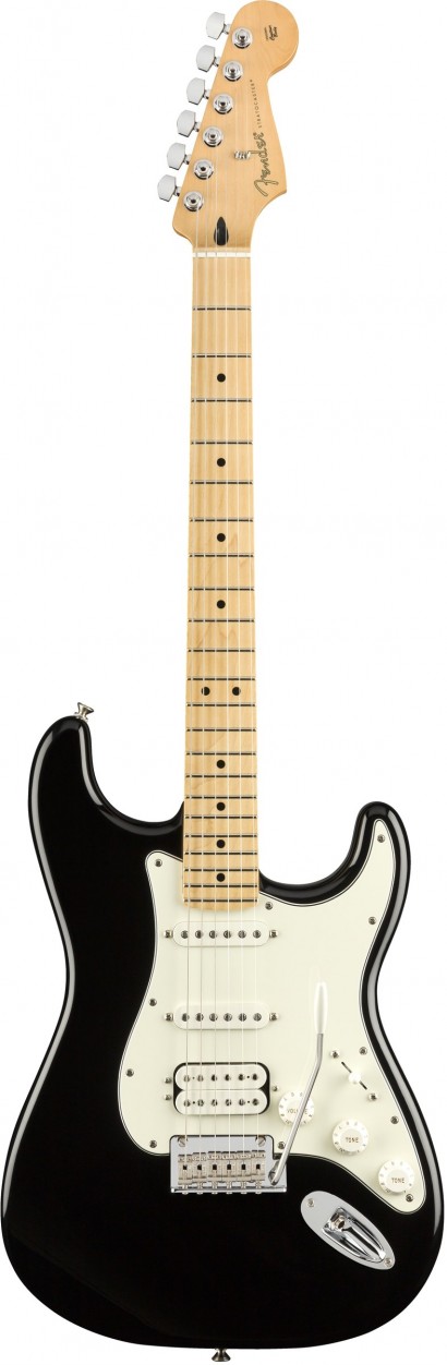 Fender Player Stratocaster HSS MN BLK электрогитара, цвет черный