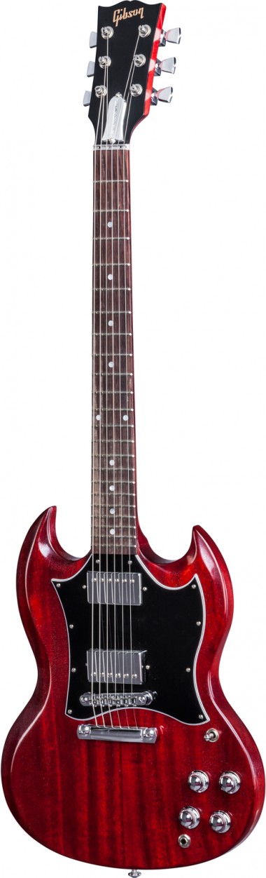 Gibson SG Faded HP 2017 Worn Cherry электрогитара, цвет состаренный вишнёвый, чехол в комплекте
