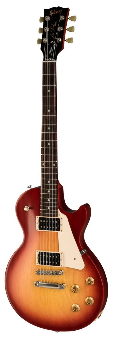 Gibson 2019 Les Paul Studio Tribute Satin Cherry Sunburst электрогитара, цвет вишневый в комплекте кейс