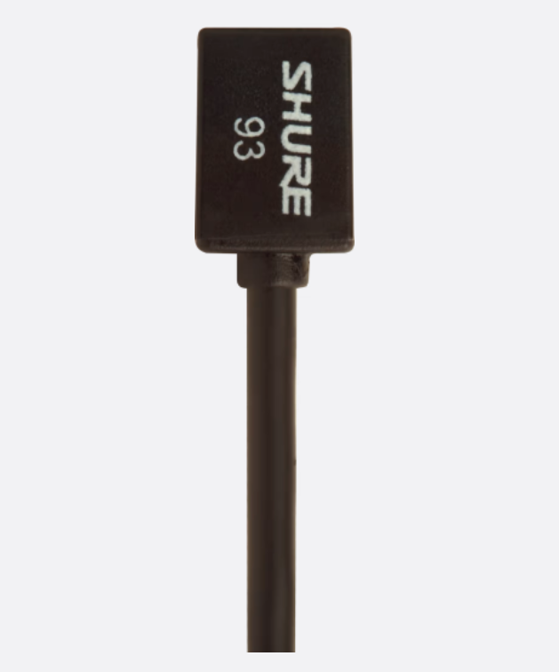 Shure WL93 конденсаторный всенаправленный петличный микрофон для радиосистем