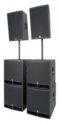 KME SD5 акустический комплект 2 x VL12 + 2 x VSS15 + 2 x VB15, мощность 3500 Вт