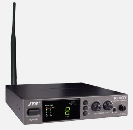 JTS TG-10STX UHF PLL передатчик, для использования с TG-10R, частота 692-716 МГц