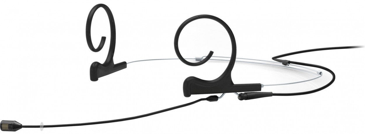 DPA 4288-DC-F-B00-MH микрофон с креплением на два уха, длина 100 мм, черный