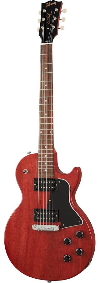 Gibson Les Paul Special Tribute Humbucker Vintage Cherry Satin электрогитара, цвет вишневый, в комплекте чехол