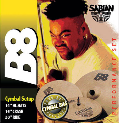 Sabian B8 Performance Set комплект тарелок