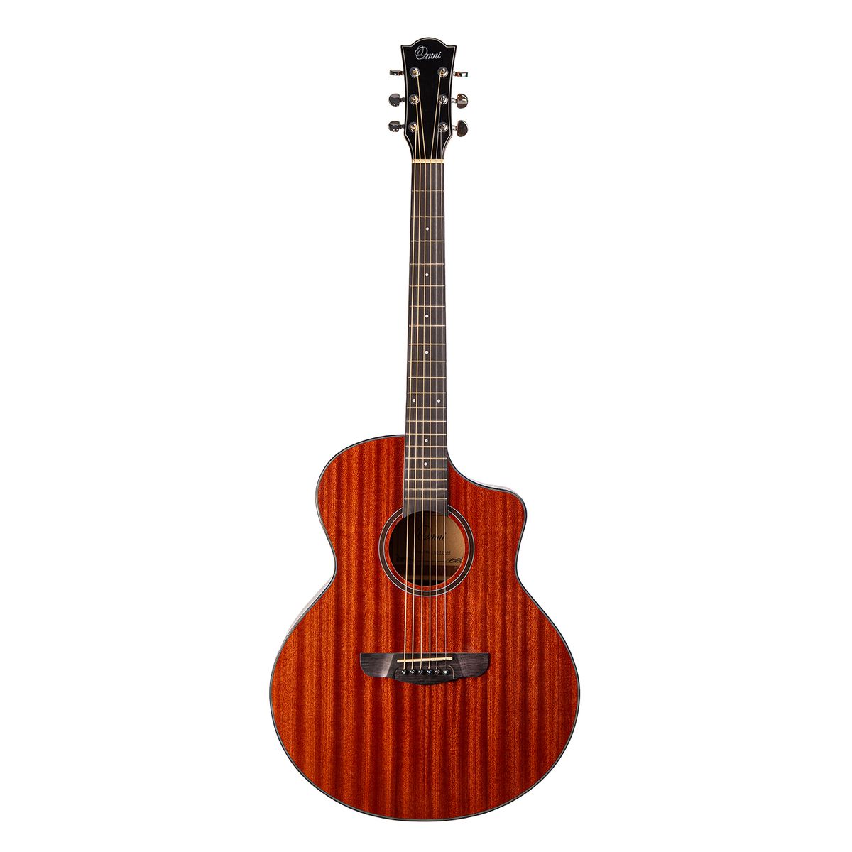 Omni SC-12 NM  акустическая гитара, мини-джамбо, цвет натуральный