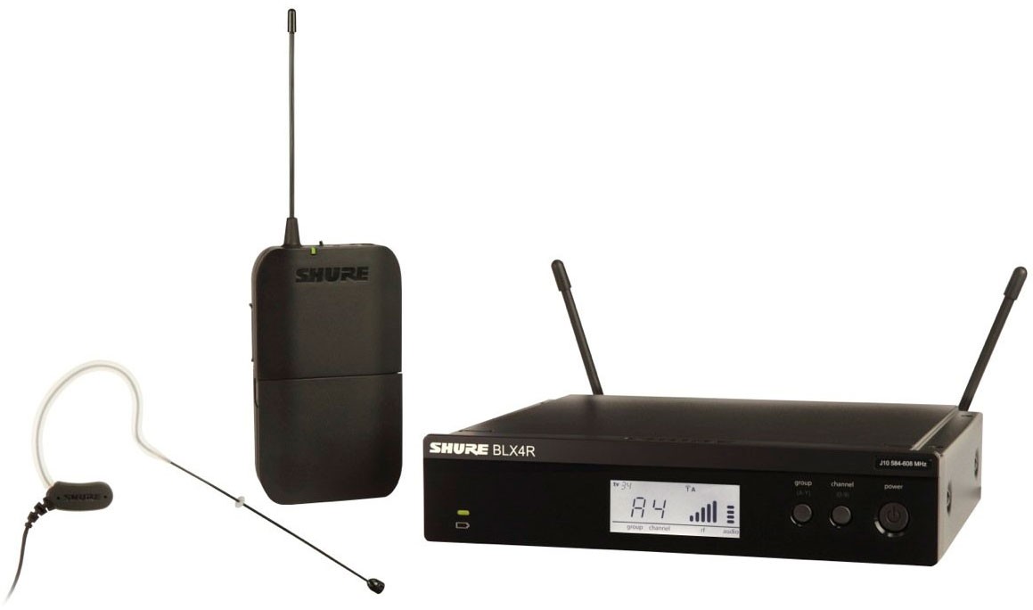Shure BLX14RE/MX53 радиосистема с оголовьем