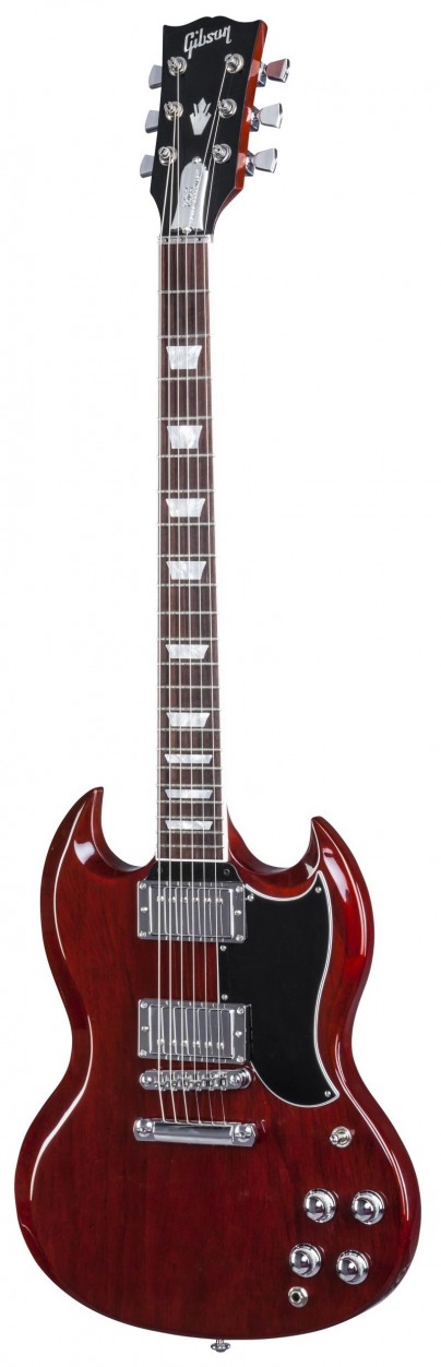 Gibson SG Standard HP 2017 Heritage Cherry электрогитара, цвет вишнёвый, жесткий кейс в комплекте