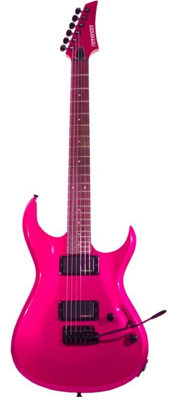 Fernandes FGZ-400 RS4 MPK  электрогитара, цвет розовый металлик