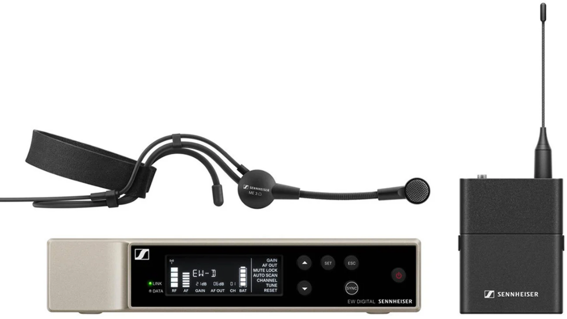 Sennheiser EW-D ME3 Set (R4-9) беспроводная система с оголовьем 552-607.8 МГц