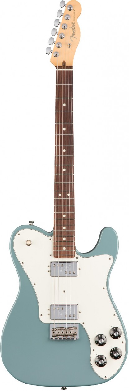 Fender AM Pro Tele DLX Shaw RW SNG электрогитара American Pro Telecaster Deluxe, цвет соник грэй