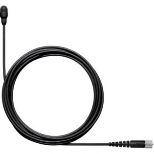 Shure TL47B/O-MDot-A петличный микрофон с аксессуарами, разъем MicroDot, цвет черный