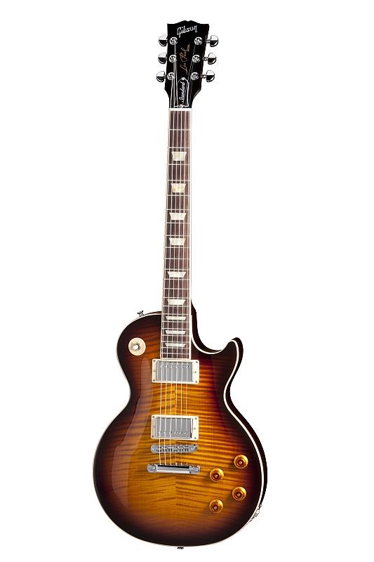 Gibson 2012 Les Paul Standard Premium Plus Finish Fireball электрогитара с кейсом, цвет санбёрст